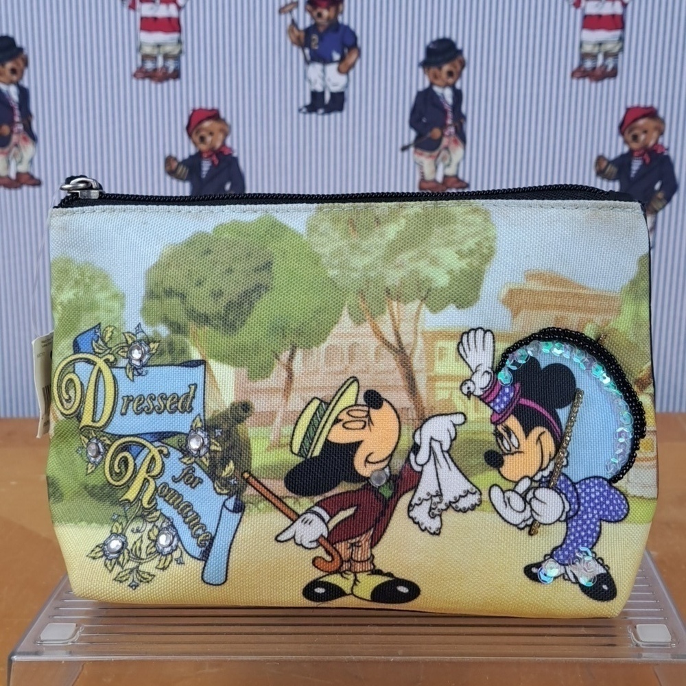 Disney Park Resort Mickey & Minnie Mouse Dress for Romance small purse bag